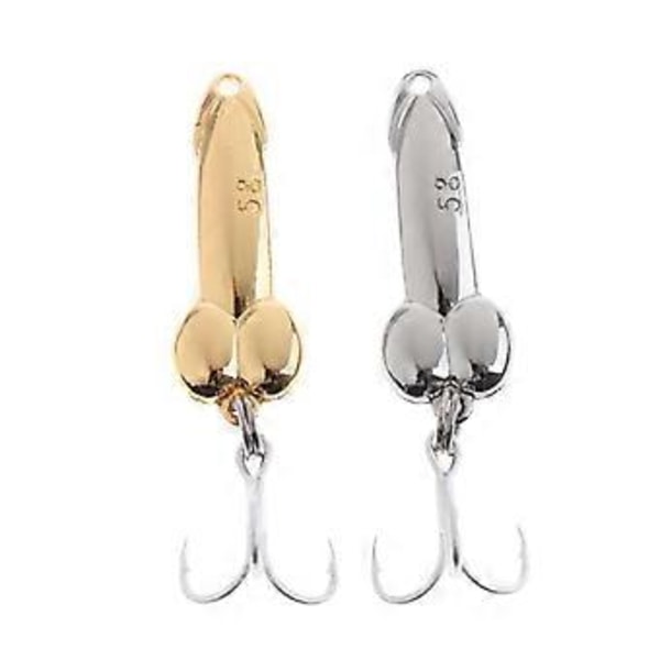 Spoon Fiskesluk Spinner Bait Blinkeskeier med Krok (5g) 5g
