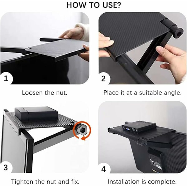 2 kpl seinähyllyjä 33 cm:n TV-ruudulle