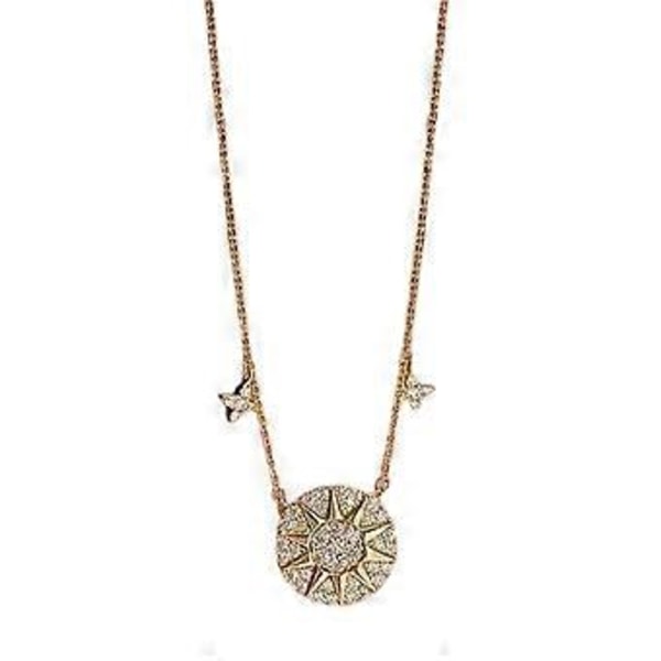 Muodikas tähtiriipus kaulakoru Uskonnollinen riipus kaulakoru Herkkä kaulakoru Kaulakoru Korut Seosrakenne päivittäiseen käyttöön Eight pointed Star