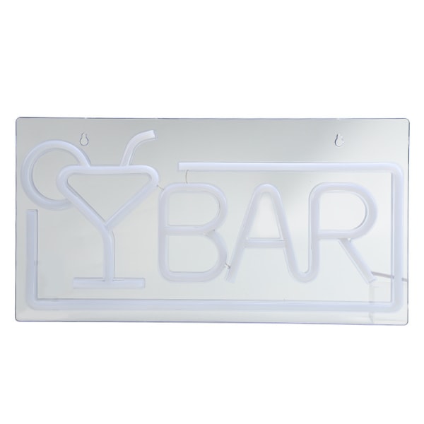 1 stk. Neon LED Bar Neon Bogstav Vægkunst Lysskilt USB Neon Lampe til