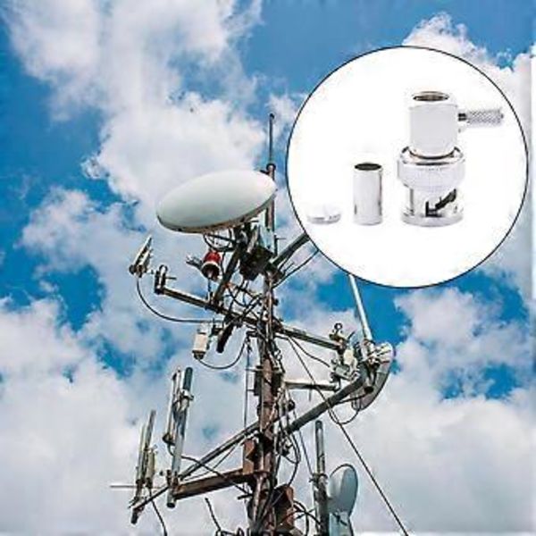 BNC Feeder Samling BNC RF Linjestik 50-3 Serie Samling BNC-JW3 Han Hun Konverter Antenne Adapter