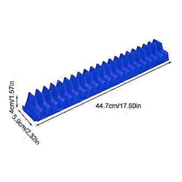 Kiintoavainpidike Säilytysteline Kompakti Modulaarinen Rakenne Universaali Kannettava Helppo Käyttö Räikkäavain Blue