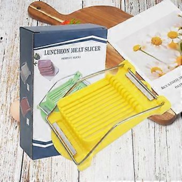Lunchköttskivar, Rostfritt Stål, Hushåll, Äggskivar, Artificiell Korv, Skivad