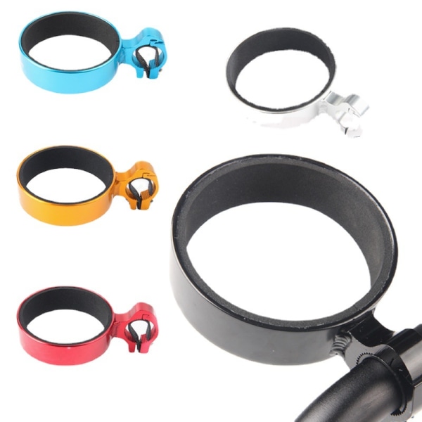 Sølv cykel kaffekop holder mælke te kop holder alum