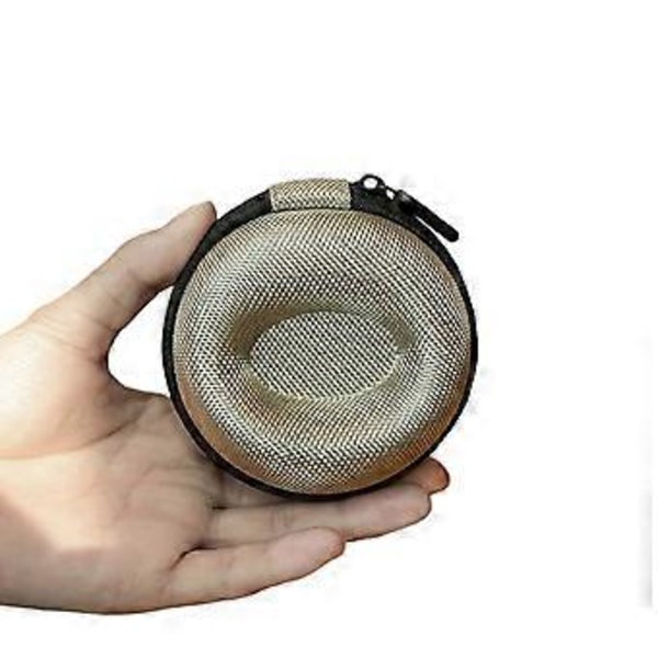 Kannettava kellon säilytyslaatikko pyöreä matkakello kotelo rannekelloille ja älykelloille useita värejä valinnainen Khaki Khaki