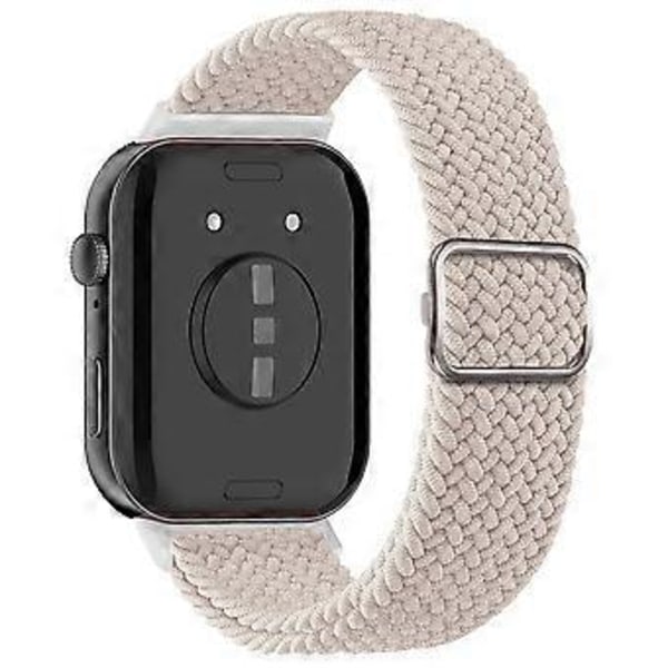 Til Huawei Watch Fit 3 Justerbar Nylon Flettet Urrem Vævet Stil Håndledsrem Style L