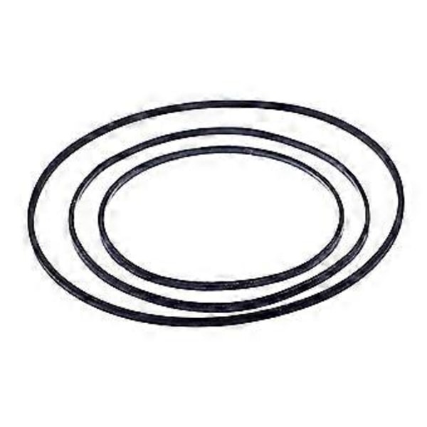 Set med 50/100 st 0,7x0,7 mm Blandade Kassettdäck Fyrkantsremmar Universella Reparationsremmar för DVD-inspelare 100 pieces