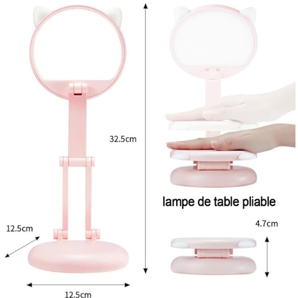 LED-skrivebordslampe for barn