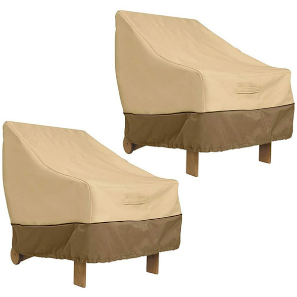 Vedenpitävä 38 tuuman syvä istuinrecliner-päällinen, 2-osainen huonekalu