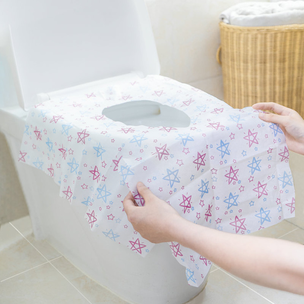 Engangs Toiletklapbeskyttere til Børn & Voksne: 20 stk Store, H