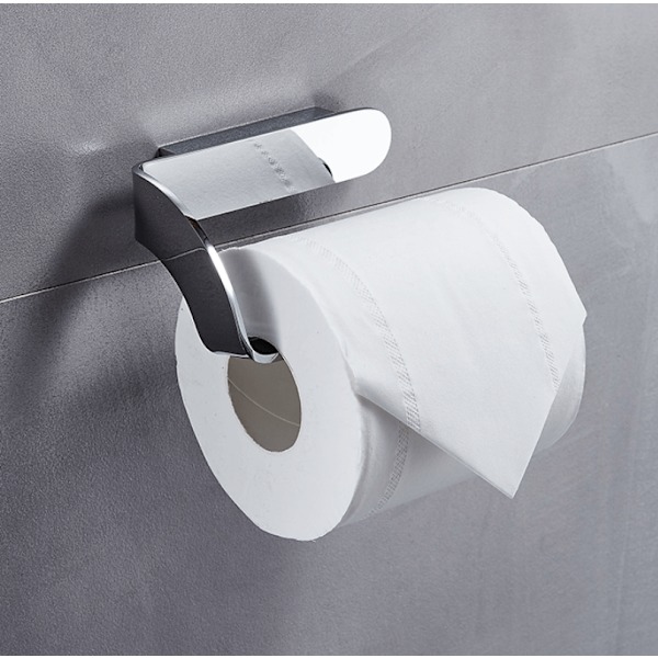 Universal tilbehør toiletrulleholder forkromet, kreativ a