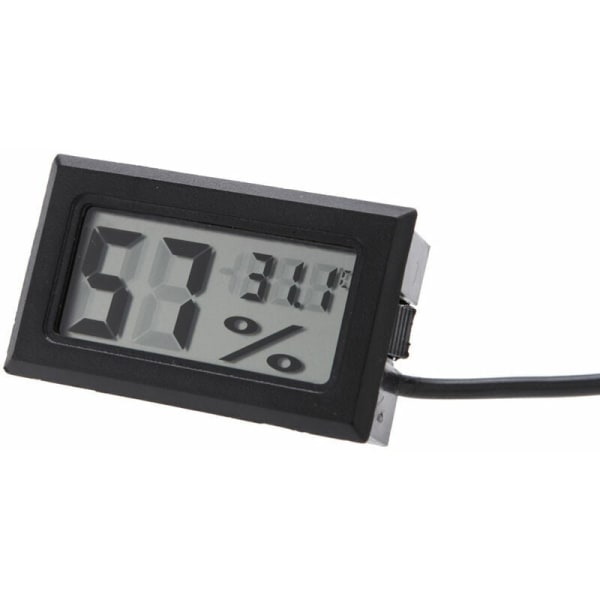 Termo-hygrometer Minimum elektronisk termo-hygrometer Digitalt display termo-hygrometer med probe