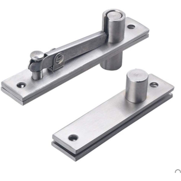 2-pack 360 graders dolda rotationsvridbara dörrgångjärn tunga St