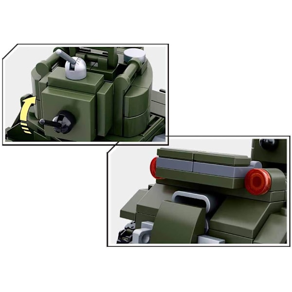 Sluban Allied Cavalry Tank Byggstenar