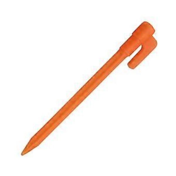 4 kpl Ulkouima-telttanauloja Universaaleja muovisia hiekka-alustan kiiloja Tapit Piikit Koukku Markiisityökalut puutarhanhoitoon Oranssi Orange