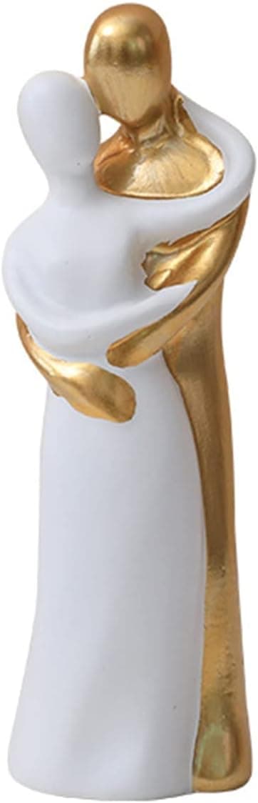 Staty omfamning, dekorativa statyer, heminredning, S
