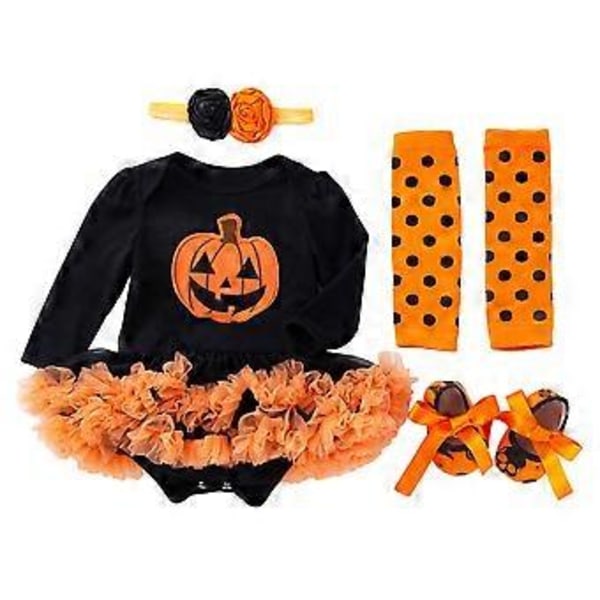 1 Setti Vauvan Halloween-haalari Ihana Tutu-hame Vauvan Halloween-asusteet Koristeet