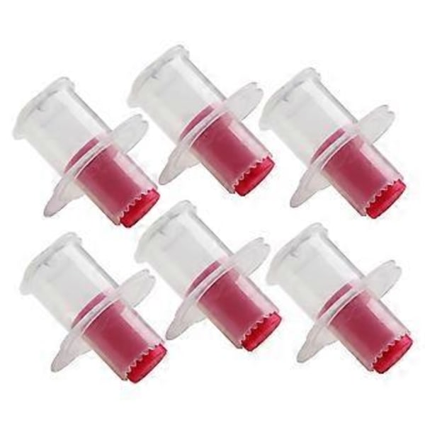 1/4/6 stk. Cupcake Corer Stempel Skærer Muffin Kage Hul Graver DIY Cup Cake Kerne Enhed Muffin Cup Kage Dekoration Værktøj 6pcs