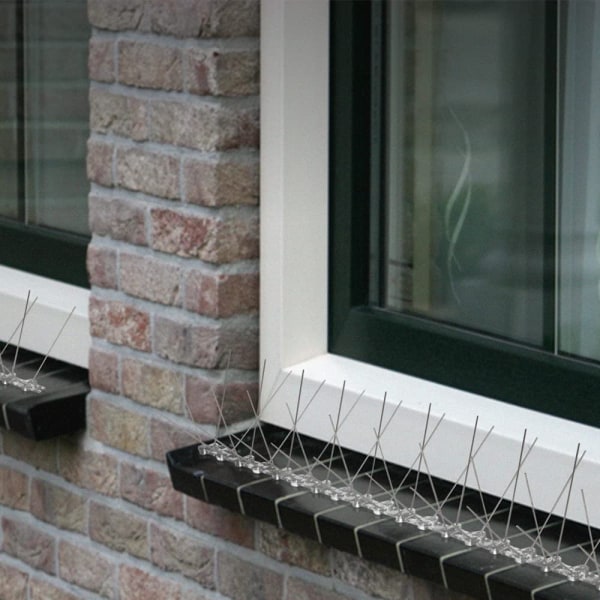 Anti Pigeon 3 meter rostfritt stål 4 rader spikar