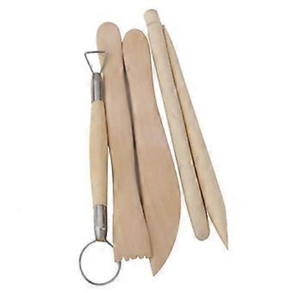 1 pakkaus Keramiikkasavi Veistotyökalusetti (5 kpl) 5pcs