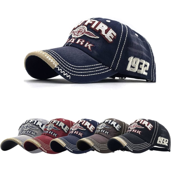 Men's Hat Retro Style Breathable Unisex Cotton Baseball Cap Summe