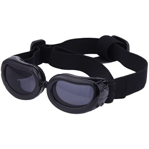 Fonepro 1 stk. Hunde Goggles, Justerbar Rem Kæledyr Solbriller, Hvalp