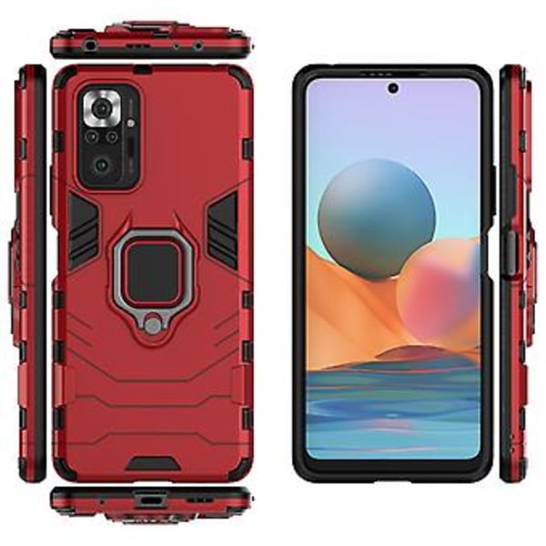 Skyddsfodral för Xiaomi Redmi Note 10 Pro Red
