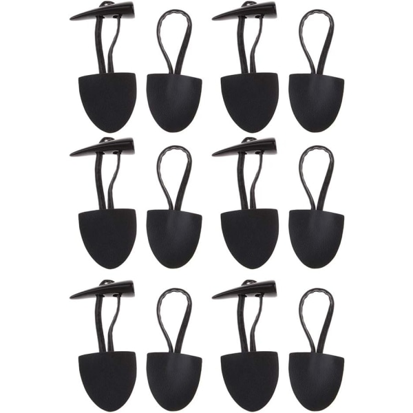 6 par läderknappar Horn Toggle Duffle-knappar för kappa kaffe