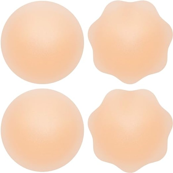 Silikone brystvortebetræk - 2 par - betræk til kvinder