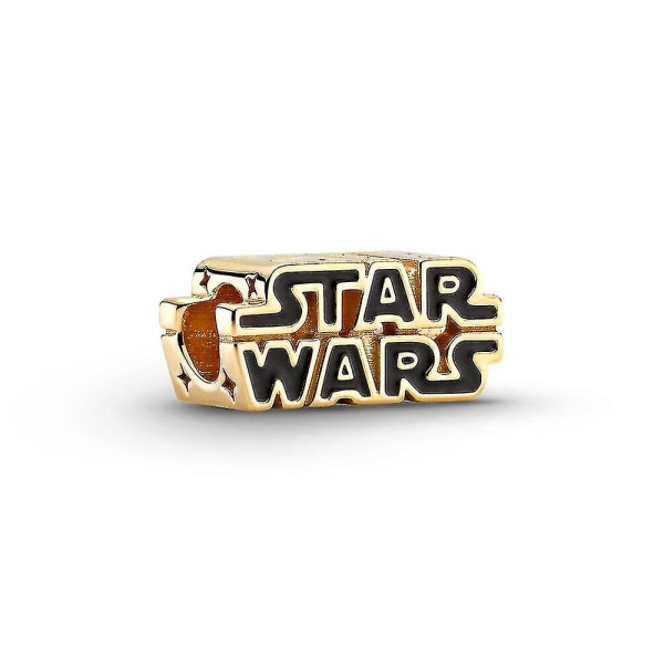 S925 Sølvsmykker Star Wars Anime Tilbehør Yoda Bb-8 R2 Mandalorian Diy Beads Armbånd Halskjede Charm Fit Pandora Toys Gift.C044-S1.
