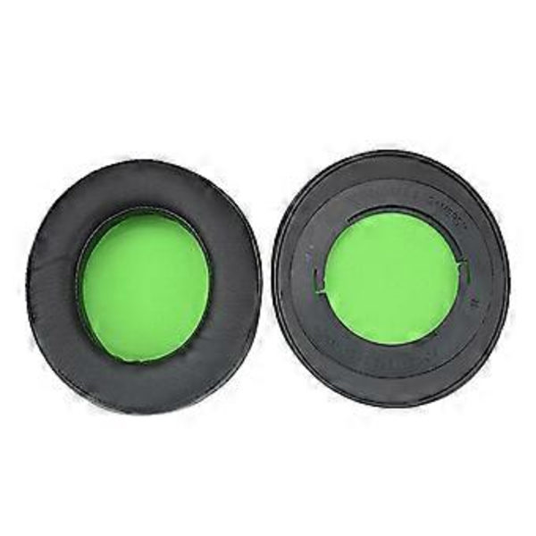 1 par öronkuddar 100 mm svampskydd mjuka öronkuddar för Kraken 7.1 Pro mjukt minnesskum headset bekvämt att bära svart