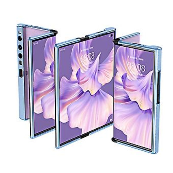 Ultratunt Läderfodral med Fästfunktion för Huawei Mate Xs 2