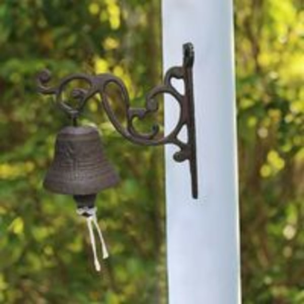 Dörrklocka Dekorerad Klocka för Dörr Landsbygdshus Väggklocka C