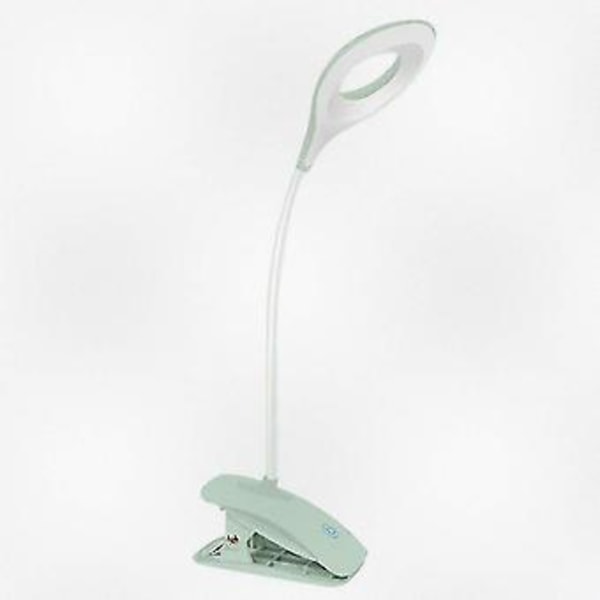Justerbar Clip-On USB LED Skrivebordslampe med Dæmpbar Lysstyrke for Øjenkomfort