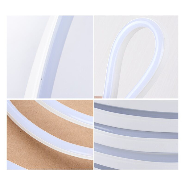 RGB Neon Stripe, 24V LED Innendørs Vanntett, 1M Neon Stripe for Dekor