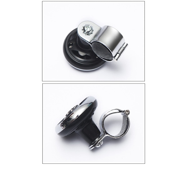 En (Carbon Fiber Mønster) Bil Rat Styring Hjul Knob, Univer