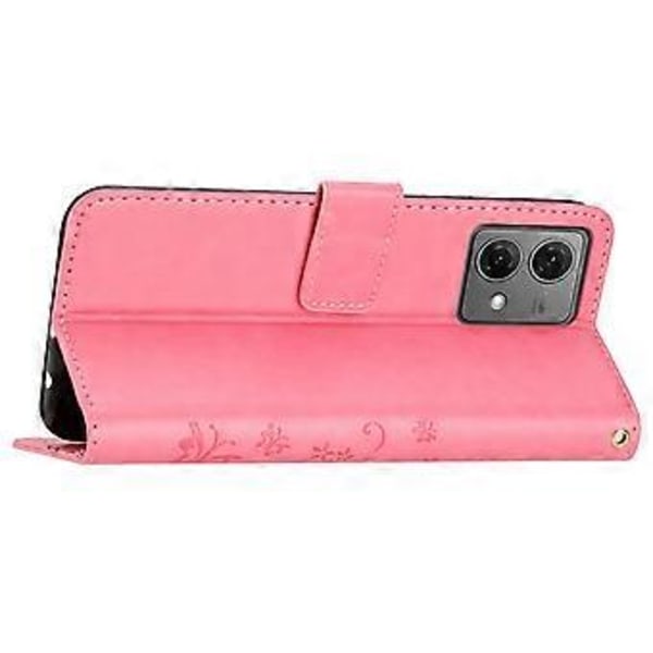 För Motorola Moto G85 5G/S50 Neo 5G Fodral PU Läder Plånboksfodral med Rem Style I