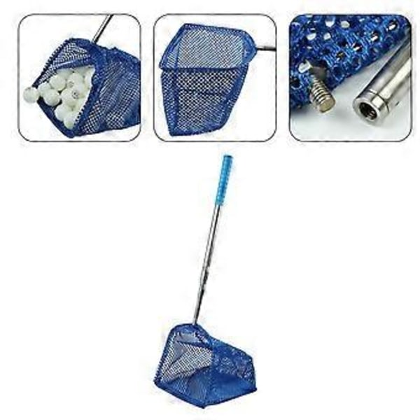 Bærbar bordtennisballsamler, plukke-nett, pingpong-plukkere, bordtennisballsamler-bøtte for plukking og oppbevaring Style A