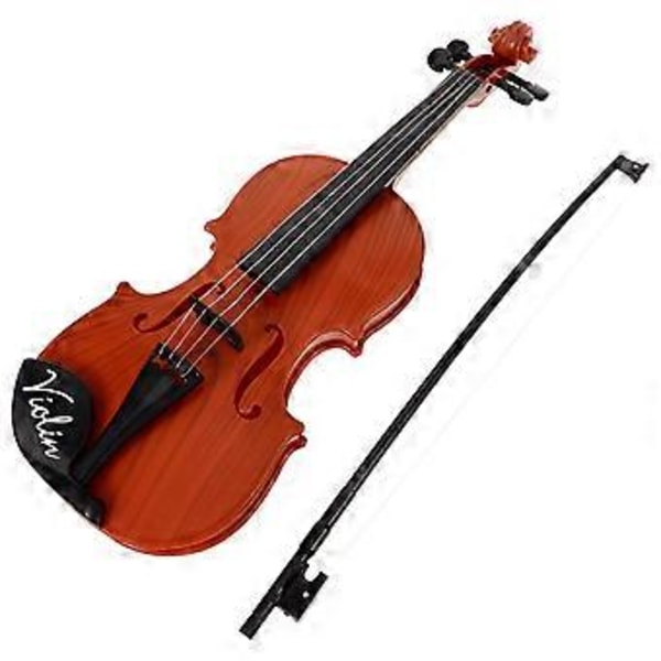 1 Set Stränginstrument Modell Simulerad Violin Leksak Realistiskt Musikinstrument