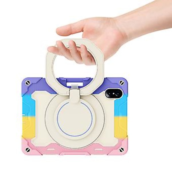 Silikon + PC Tablet Fodral För Honor Tablet V7 Pro Svart