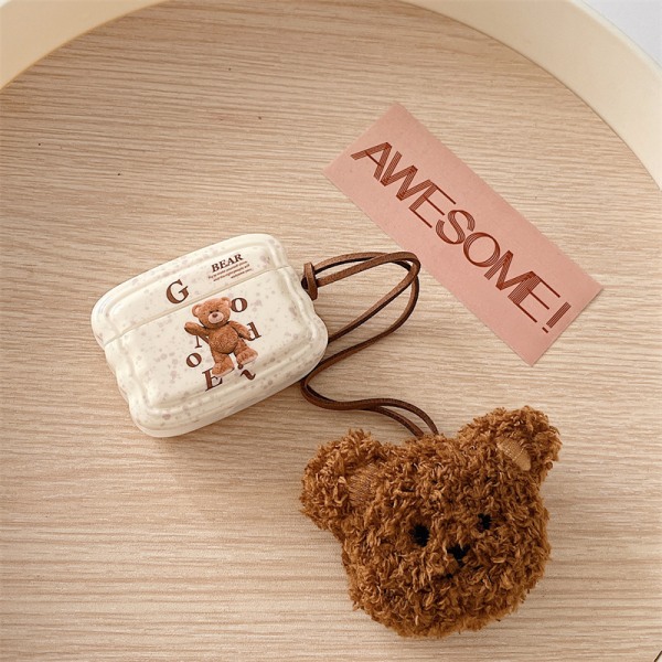 Bluetooth headset cover til airpods PRO3 teddy bear