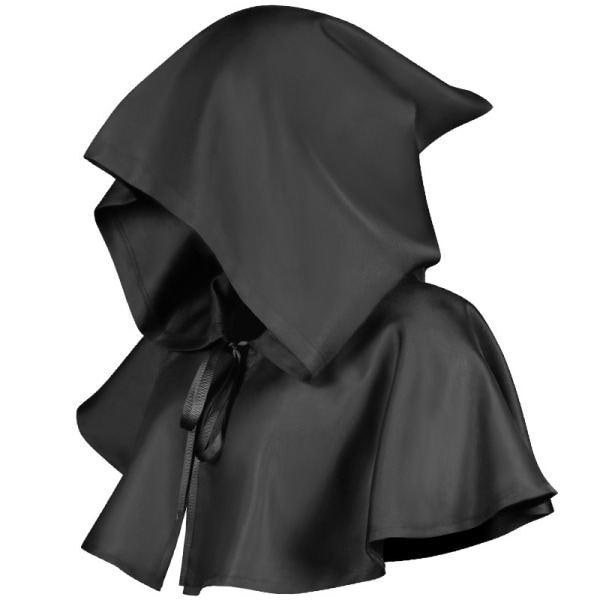 Middelalderlig hættehat kors halskæde Wicca hedensk hætte cosplay tilbehør