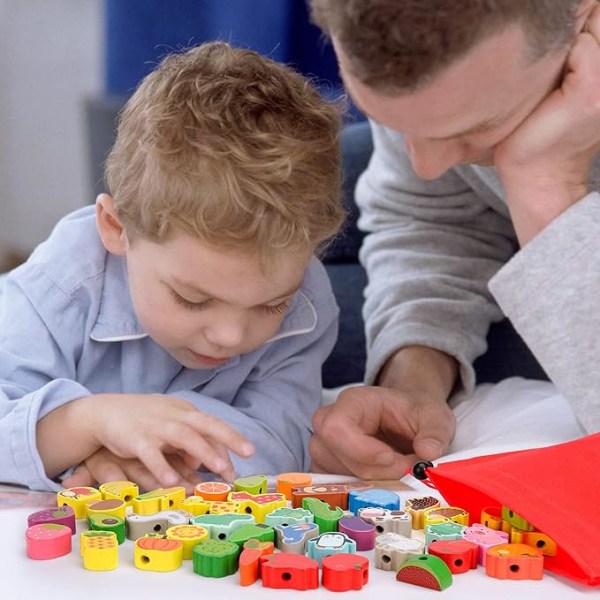 Leksaker pedagogiskt spel för barn Perfekt present till barn Innehåller 42