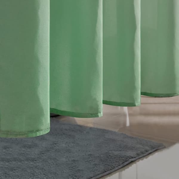 180x180cm Græsgrøn Gradient - Skimmelresistent Bruseforhæng Machi
