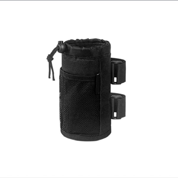 Unisex voksen tote taske, sort, one size
