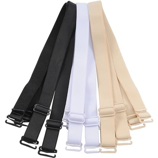 Lingerietillbehör 15mm (Set om 3) Justerbar axelrem E