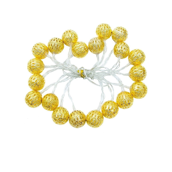 Boll Ljuskedjor, 6M 40 LED Ljusslinga, Färgglada Ljuskedjor