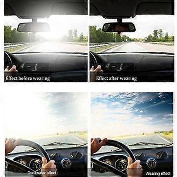Polarisoidut aurinkolasit miehille ja naisille, merkkilasit autoiluun, urheiluun, ulkoiluun UV400 - Harmaa polarisoitu valokromaattinen