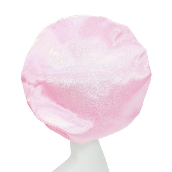 Satin Sovhatt för Kvinnor, Solid Färg, Nattmössa, Hårsjukvård, Bonnet