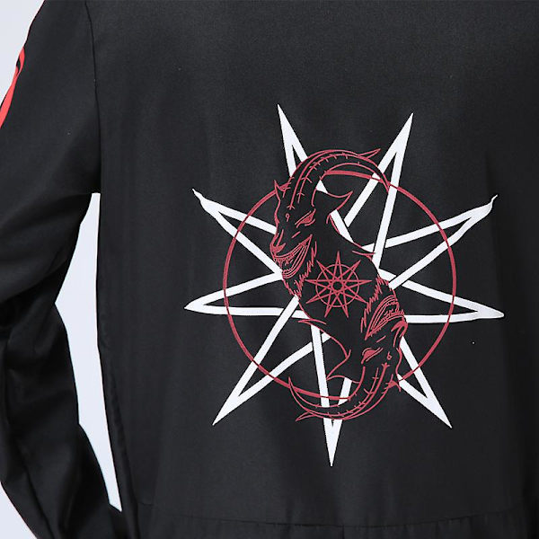 Slipknot Kostume Løs Jumpsuit Halloween Kostume.190cm.